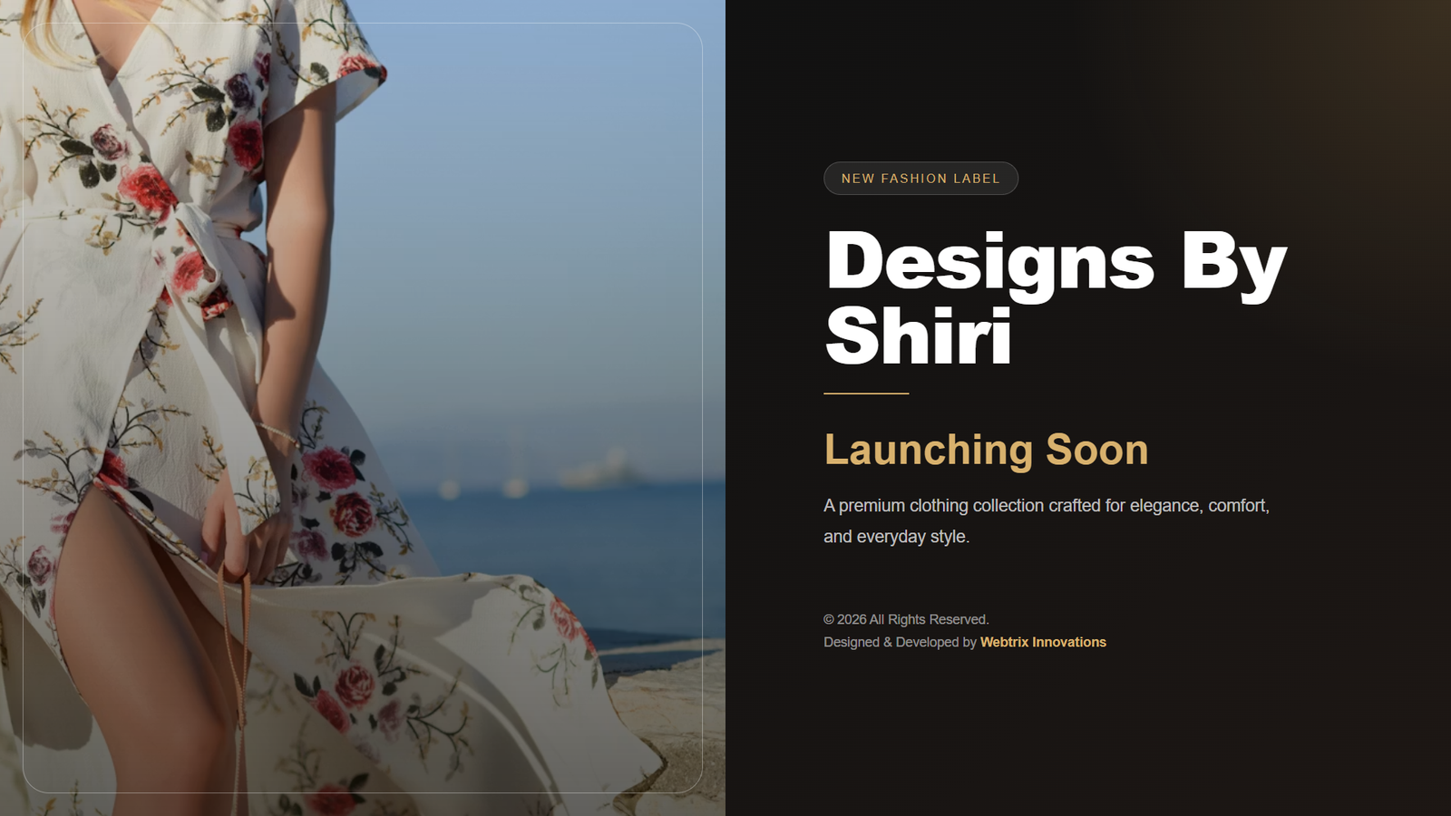 Designs by Shiri - Webtrix Innovations Project