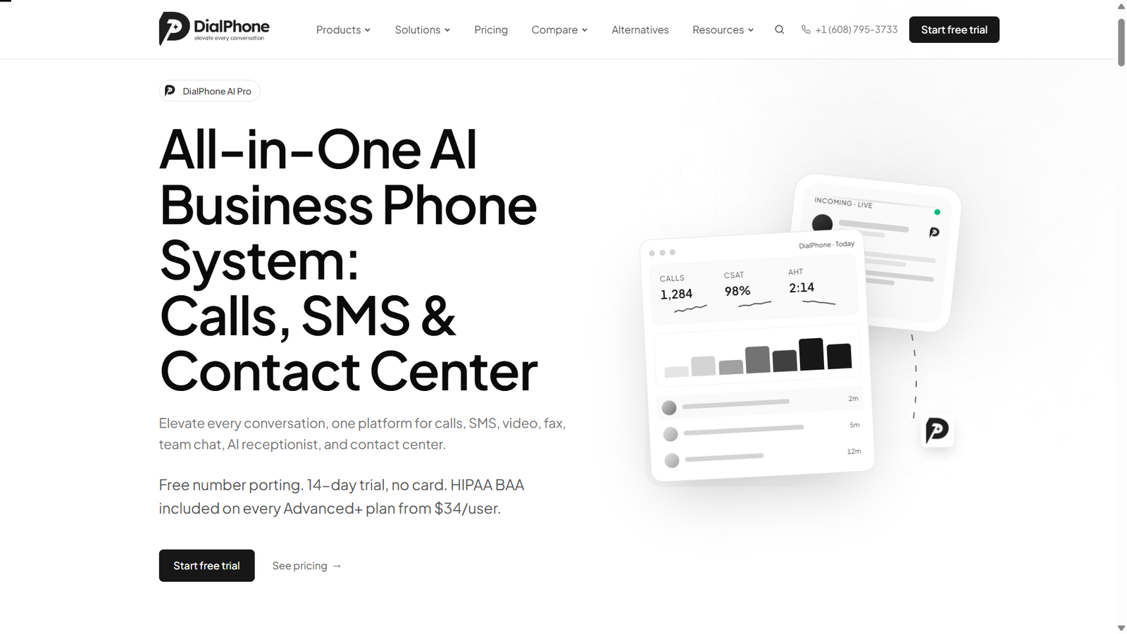 DialPhone - Webtrix Innovations Project