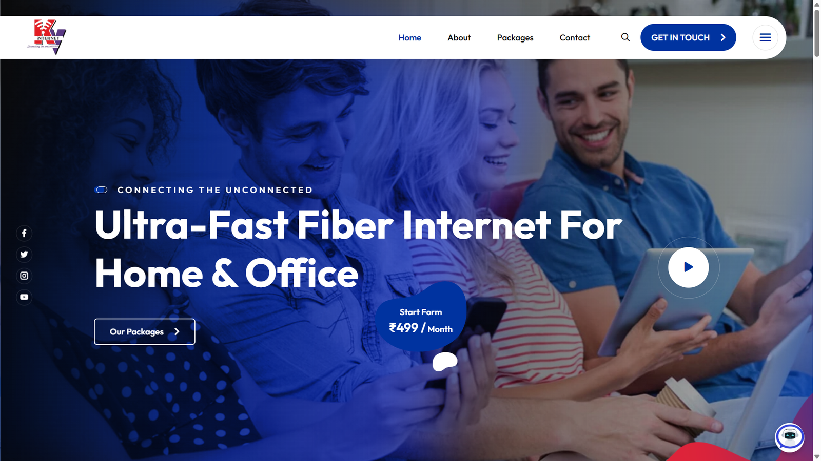 KV Broadband - Webtrix Innovations Project