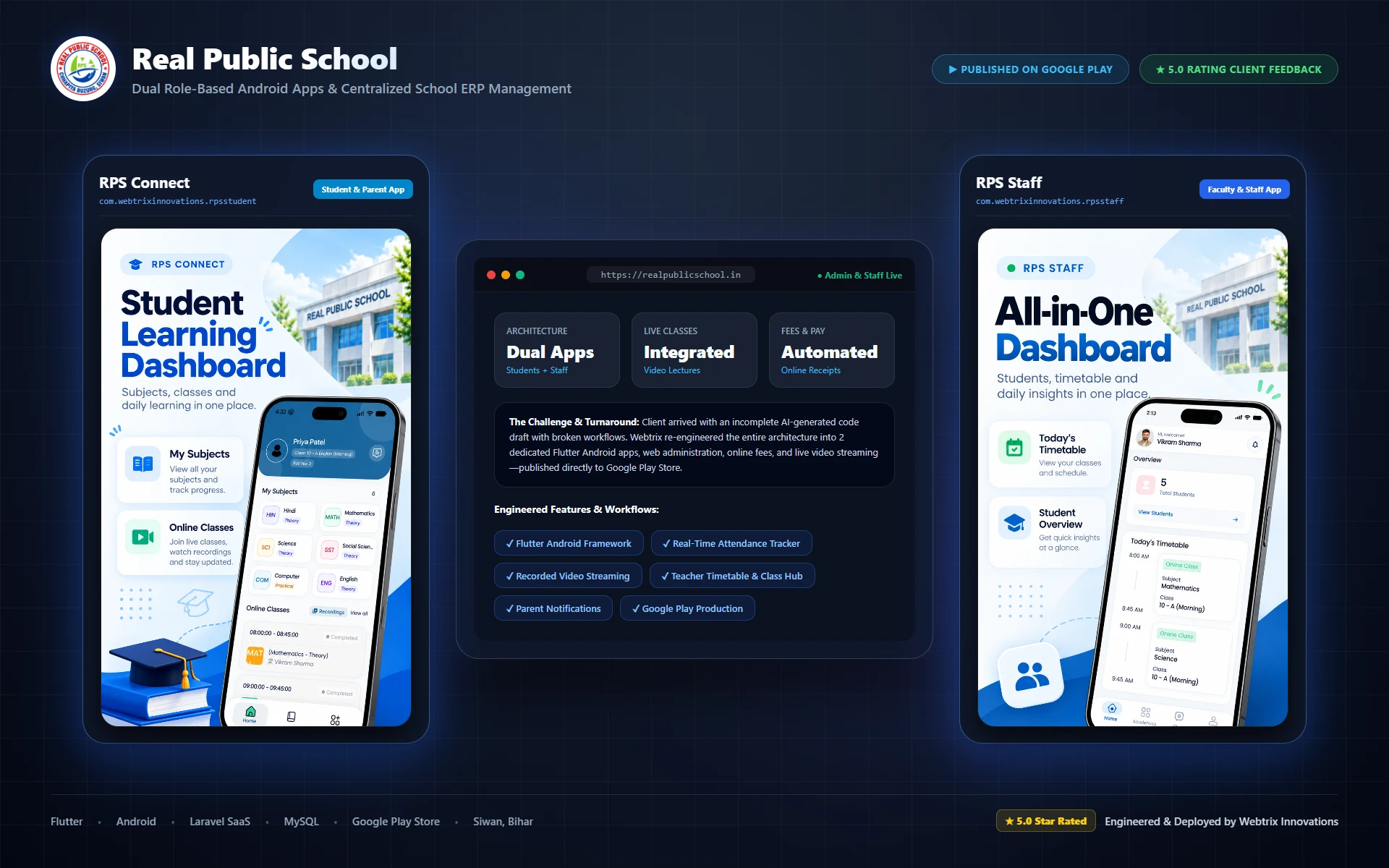 Real Public School — project screenshot